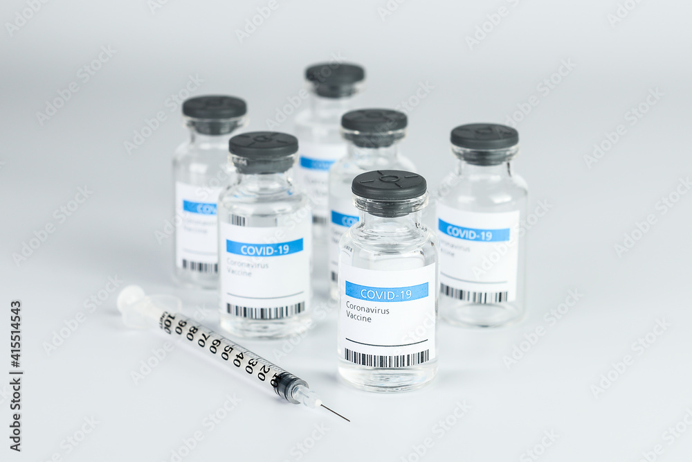 Coronavirus Vaccine bottle Corona Virus COVID-19 Covid vaccines syringe. Coronavirus Vaccine bottle Corona Virus COVID-19 Covid vaccines syringe.