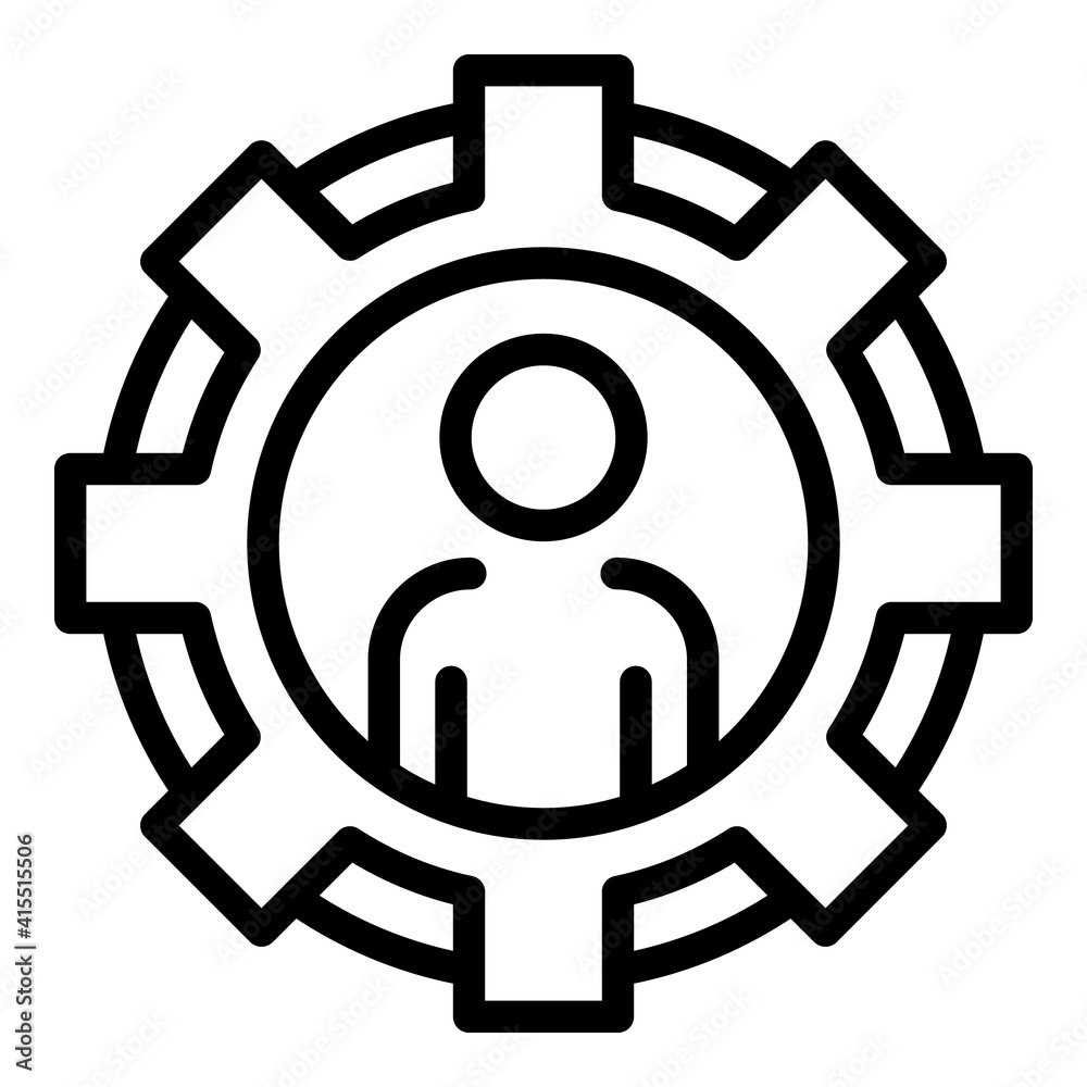 Consumer target icon. Outline consumer target vector icon for web design isolated on white background Consumer target icon. Outline consumer target vector icon for web design isolated on white background