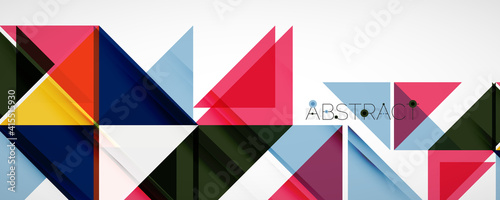 Geometric abstract background. Techno color triangle shapes. Vector illustration for covers, banners, flyers and posters and other designs Free Download Geometric abstract background. Techno color triangle shapes. Vector illustration for covers, banners, flyers and posters and other designs - GFXLoad