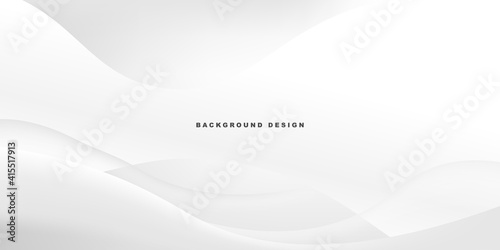 White Abstract background poster template with dynamic. space design.