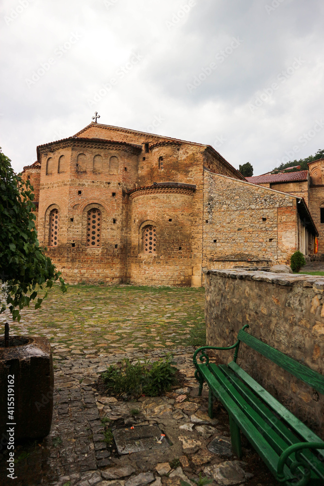 old ancient ortodox church in Ohrid, North Macedonia