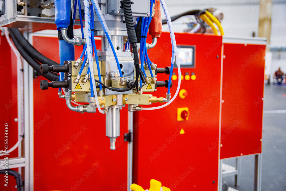 Hot Curing Process Automatic dosing, mixing and pouring unit for hot curing three ...