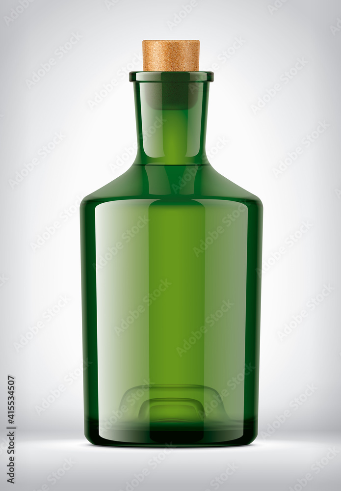 Transparent Color Glass Bottle Transparent Color Glass Bottle