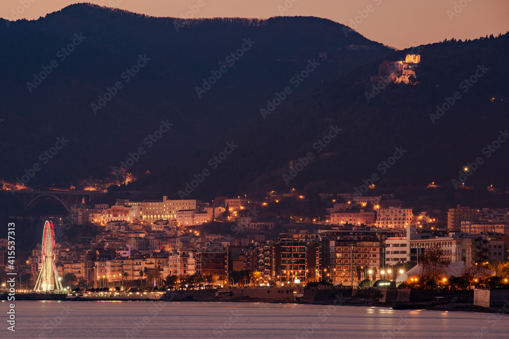 City views and landscapes of Salerno
