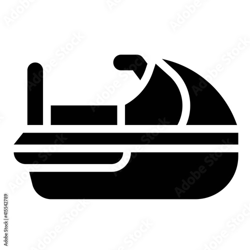 Personal watercraft icon, transportation related vector