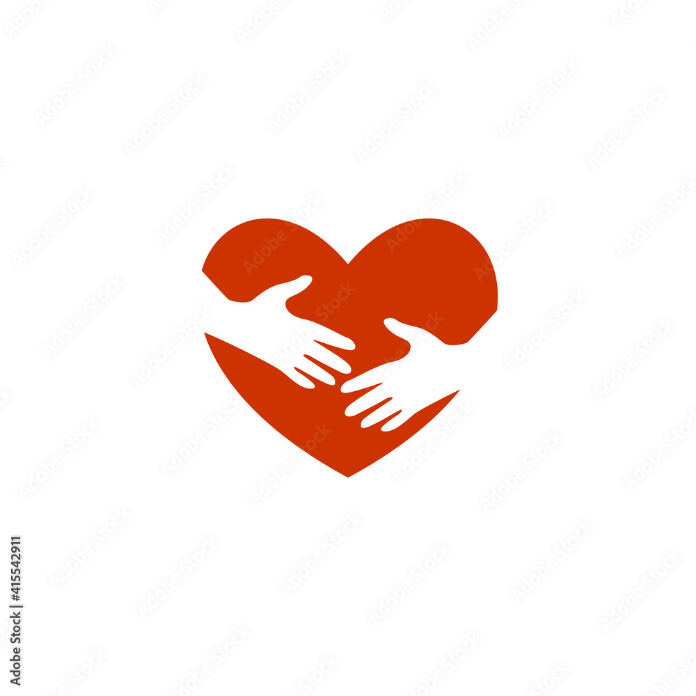 Illustration Vector Graphic of Love Logo. Perfect to use for Technology Company Illustration Vector Graphic of Love Logo. Perfect to use for Technology Company