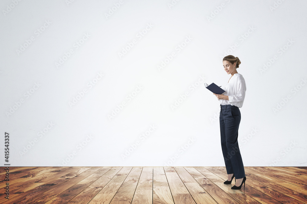 Attractive young woman in formal wear Attractive young woman in formal wear