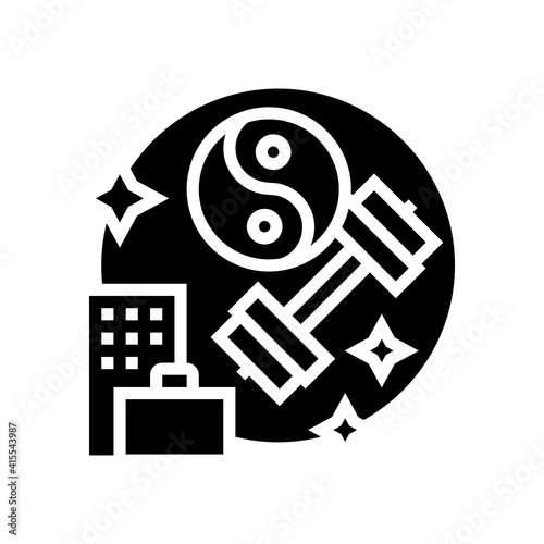 keeping fit and health benefits glyph icon vector. keeping fit and health benefits sign. isolated contour symbol black illustration