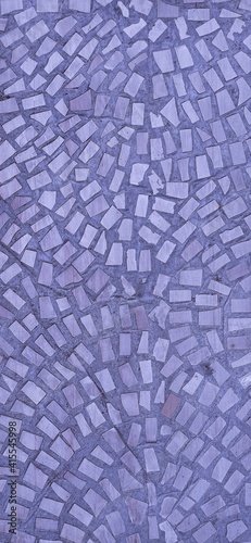 Violet mosaic. Rectangular abstract background. Banner for text. Vertical wallpaper.