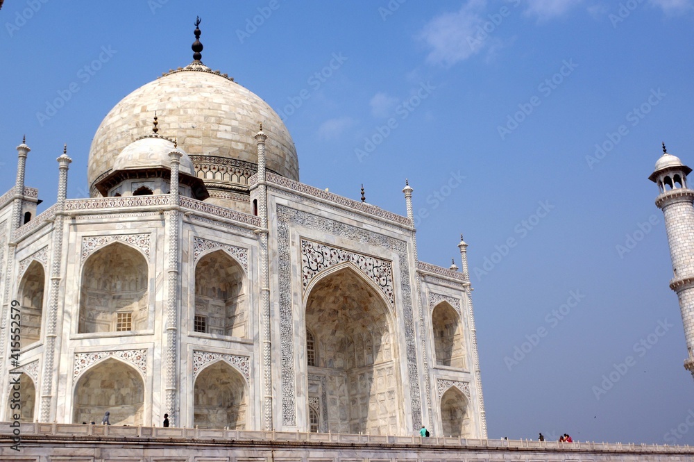 Fototapeta premium Taj Mahal, Agra, Rajasthan, Inde