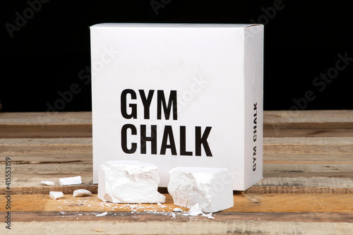 Fitness gym chalk