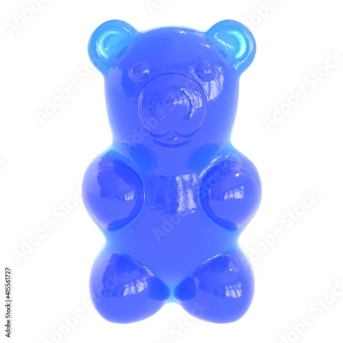 Blue gummy bear