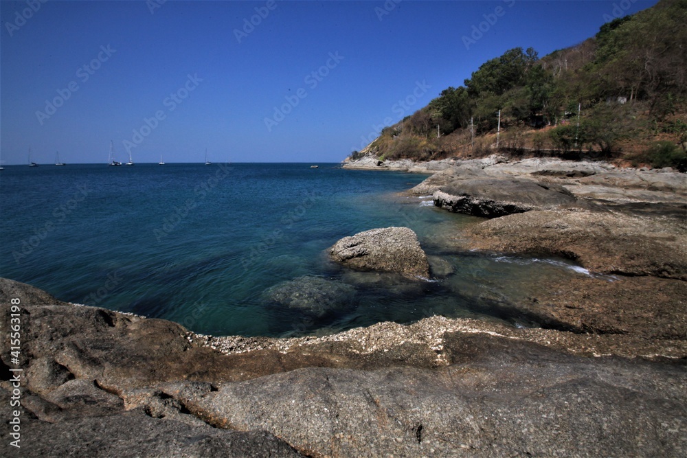 coast of island