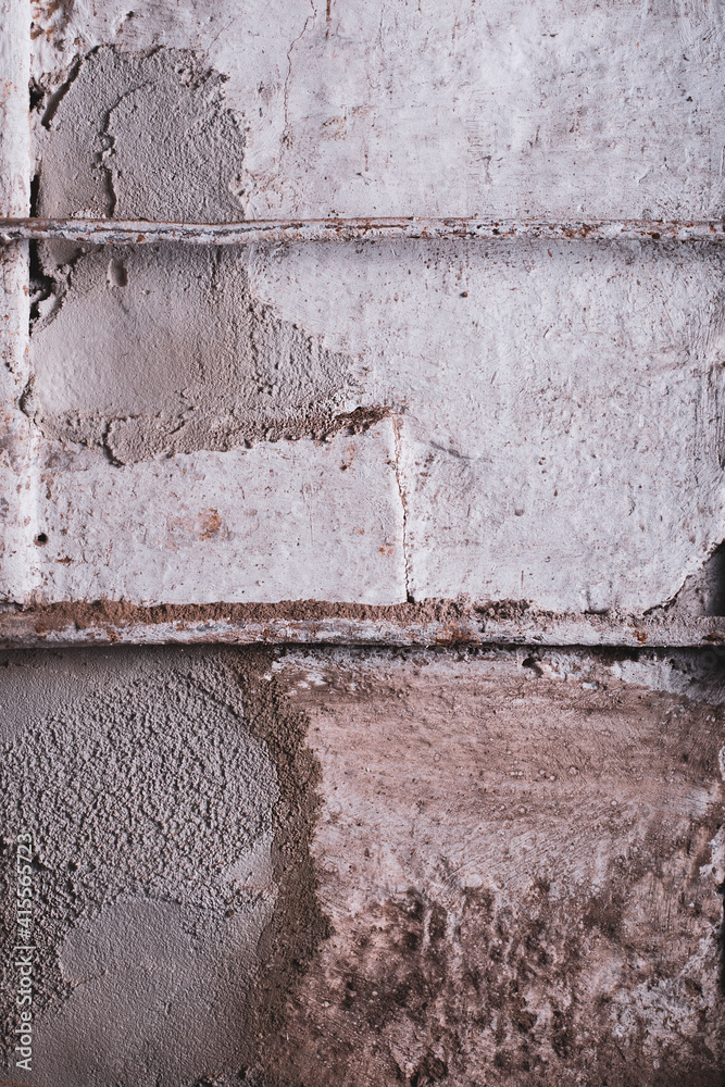 Fototapeta premium Concrete wall texture. Old rough structure. Vintage