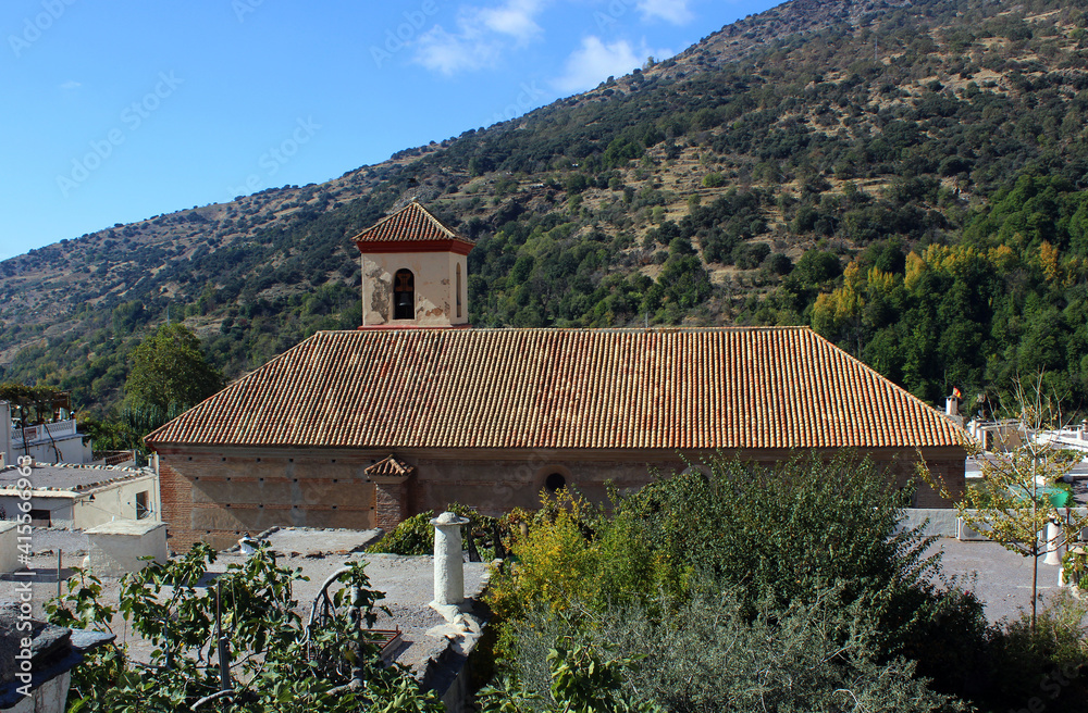 Iglesia de la Santa Cruz, Pampaneira, Granada, Spain