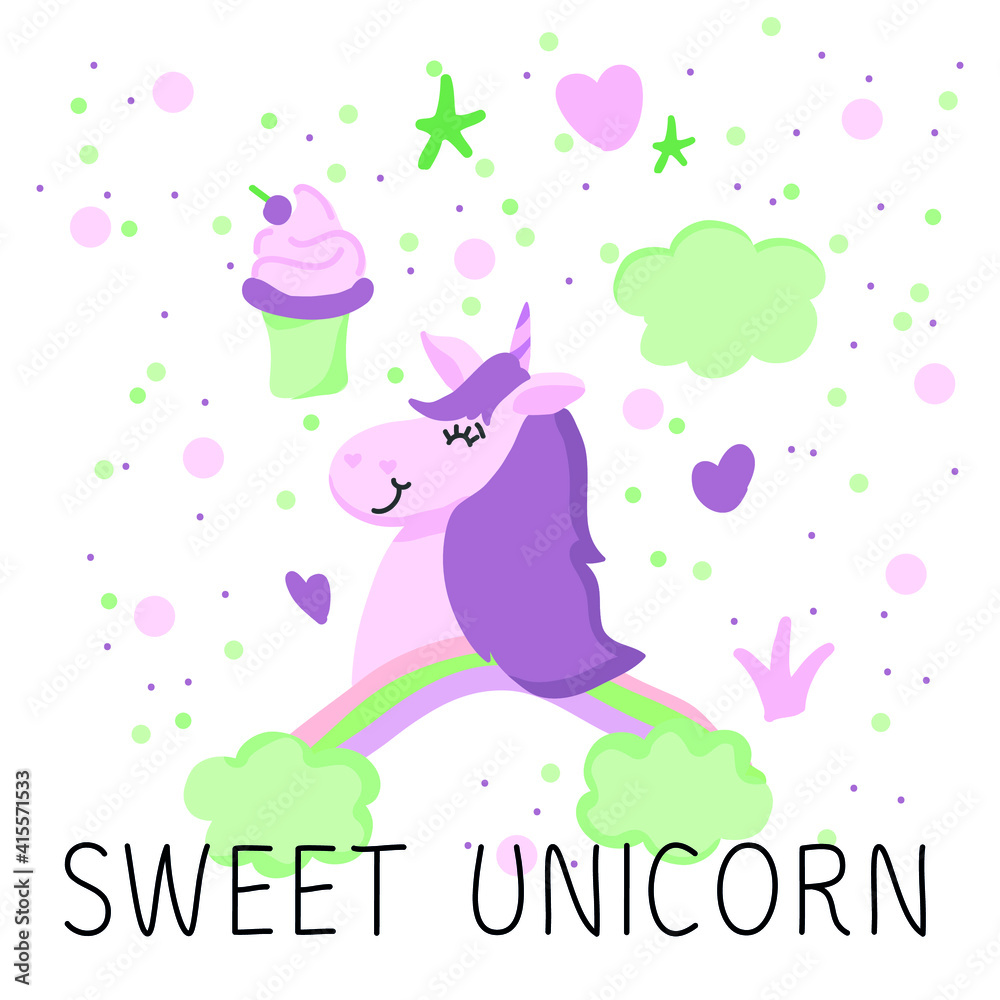 Cute unicorn set for girls Cute unicorn set for girls