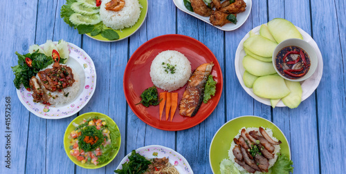 Thai Mixed Spicy Dishes 
