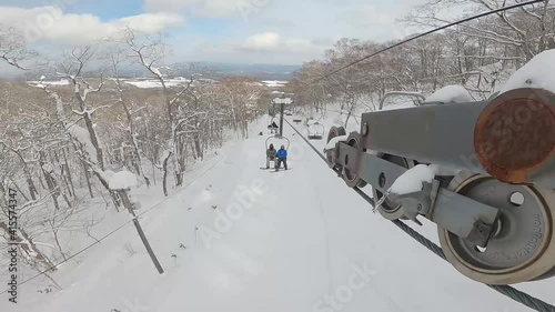 スキー場リフト
