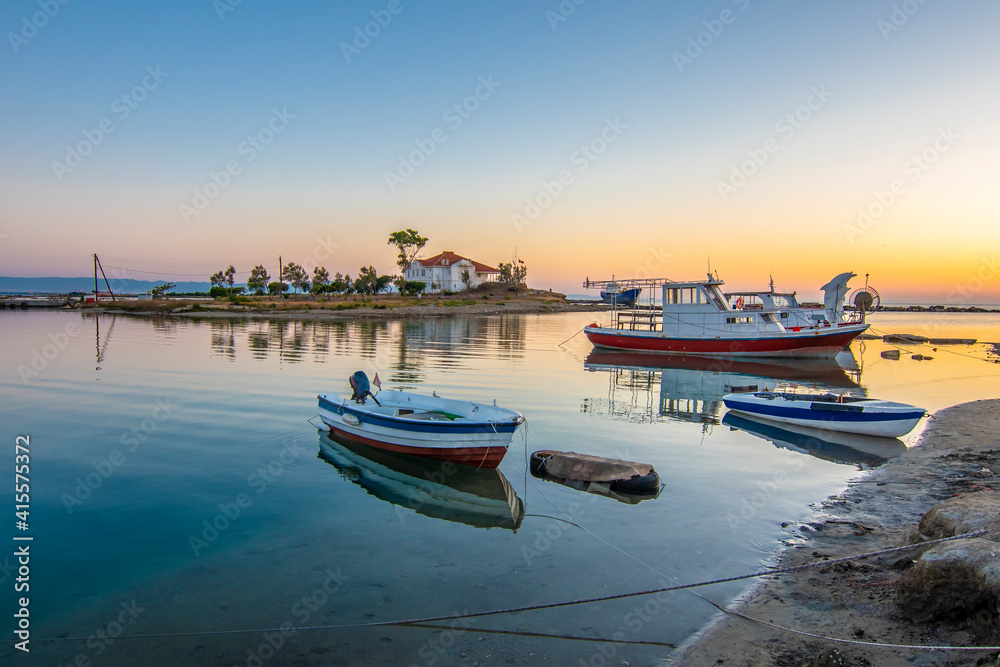 Gazimagusa Town coastal view in Northern Cyprus