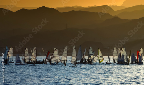 Water sport activities at the Red Sea, Middle East