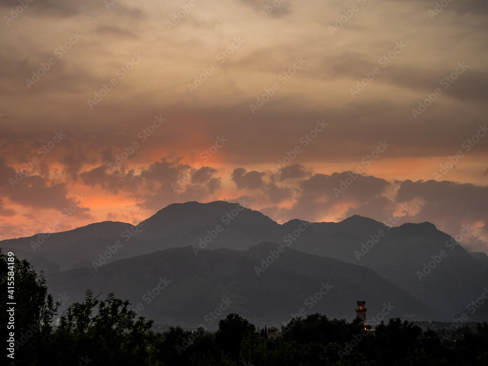 Fototapeta premium Tramuntana Mountains Mallorca