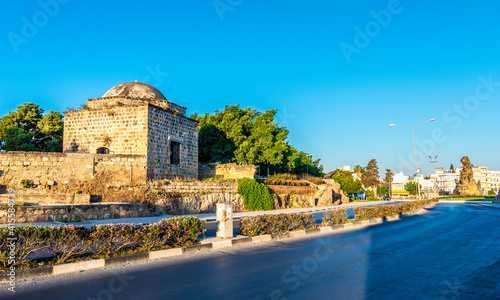 Ottoman graveyard in Gazimagusa Town of Northern Cyprus