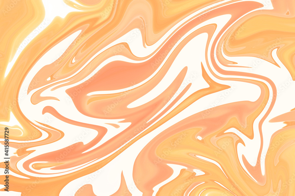 Obraz premium Abstract background fluid acrylic painting. Neon Liquid texture. illustration in the fluid art style