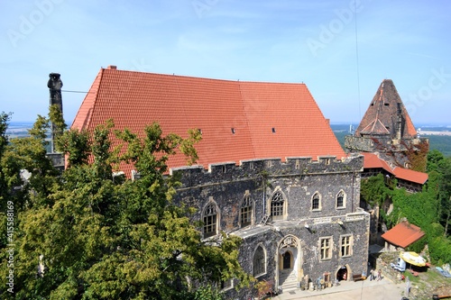 Grodziec Castle a late Gothic stronghold in Lower Silesia