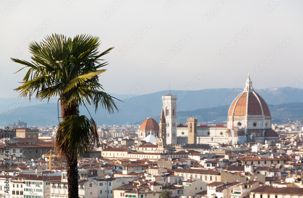 Vista sul Duomo di Firenze