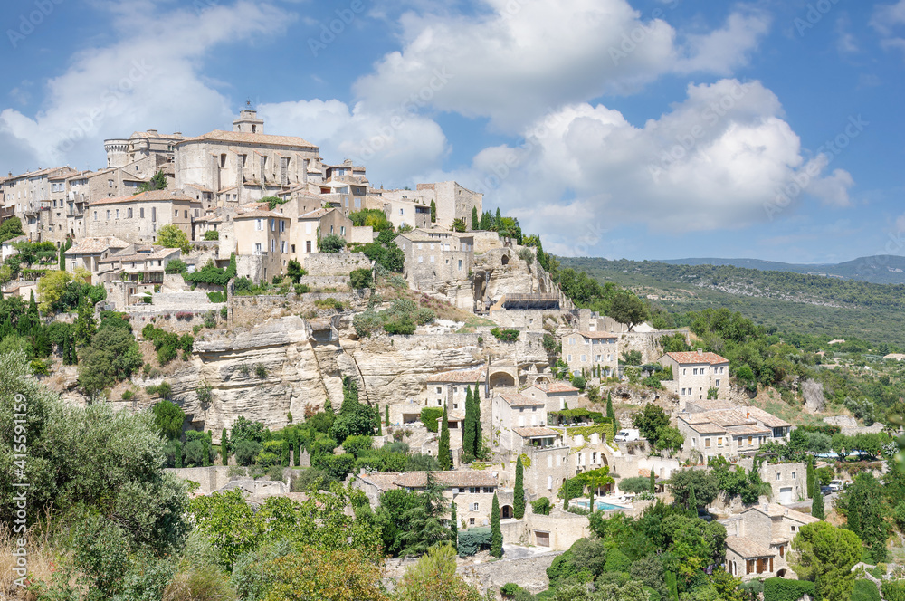 das mittelalterliche Dorf Gordes,Provence,Frankreich