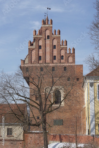 Fototapeta Naklejka Na Ścianę i Meble -  Olsztyn. Zamek Kapituły Warmińskiej. Polska - Mazury - Warmia.