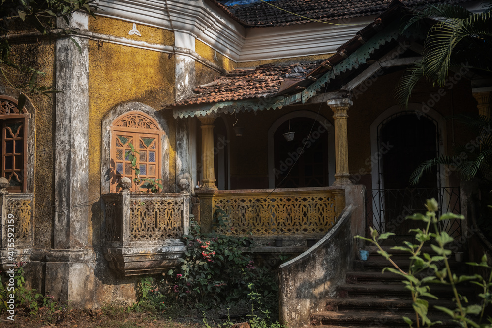 Fototapeta premium Heritage old house in Old Goa