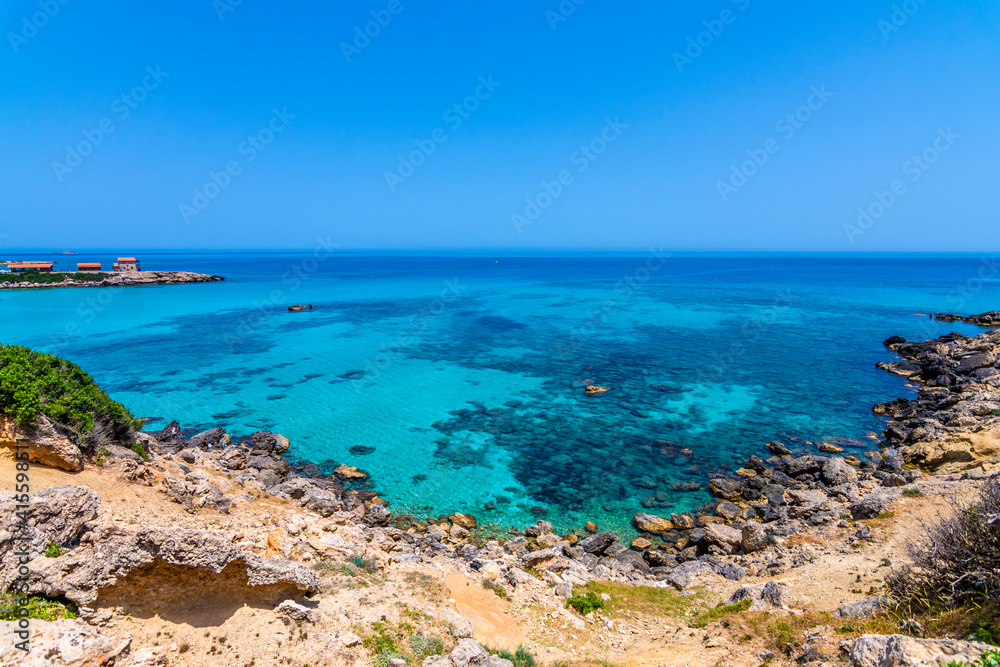 A beautiful beach in Karpaz region, Cyprus