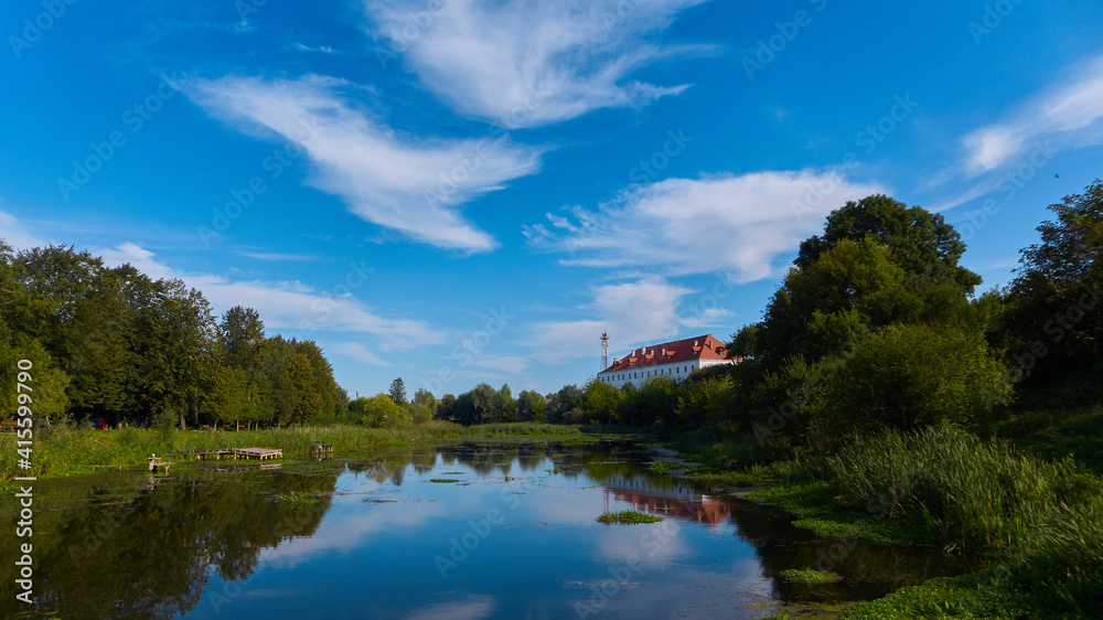 view of the river in the park