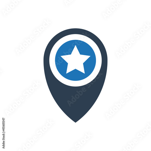 Free Download Favourite location icon - GFXLoad