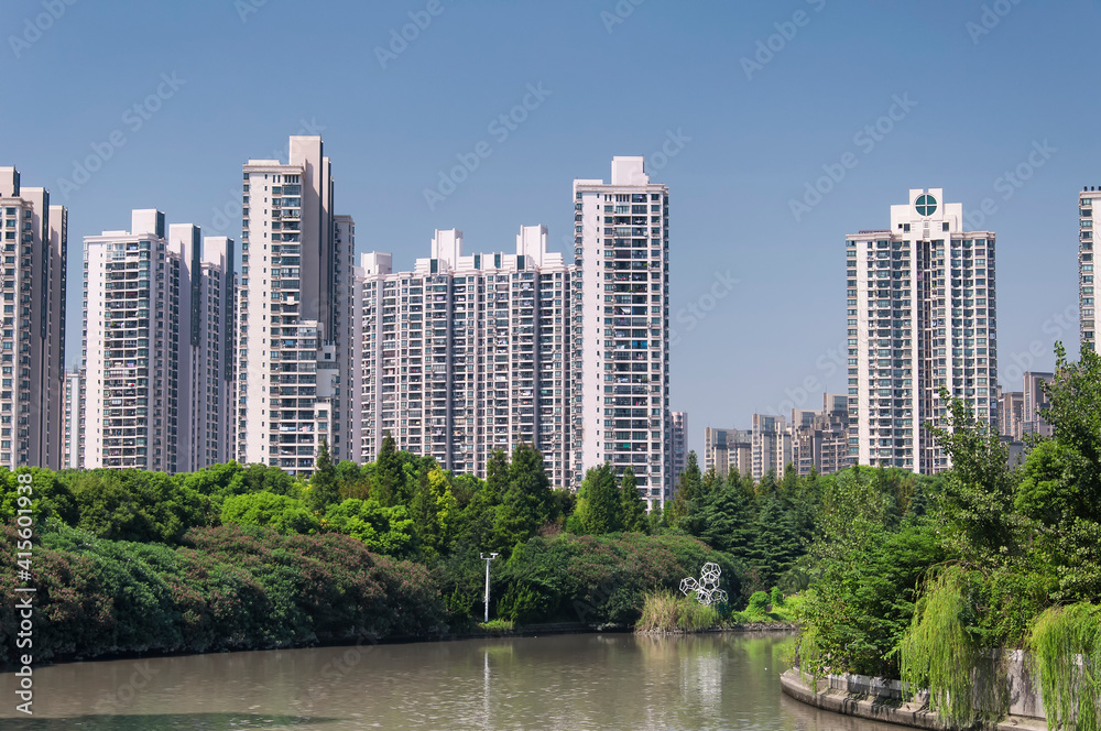 modern apartment complex suzhou china