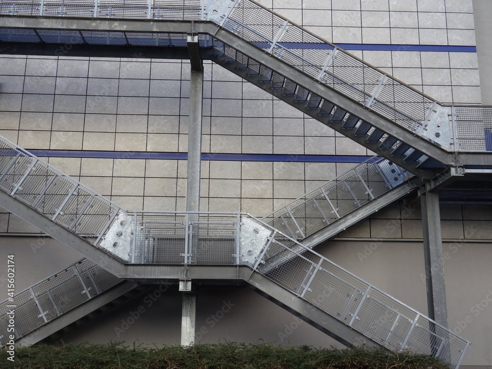 Fototapeta premium Außentreppe