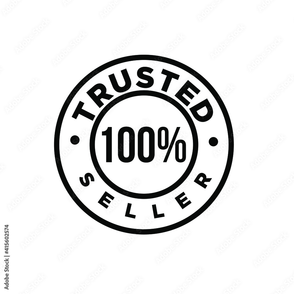 trusted seller logo icon badge