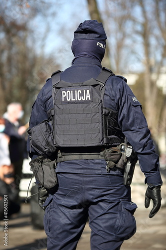 police officer in uniform