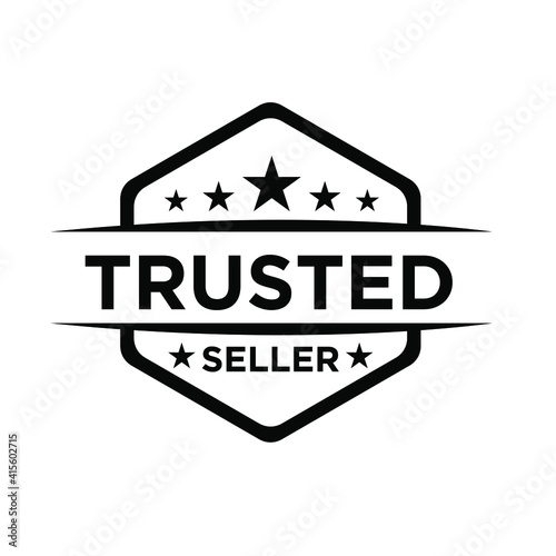 trusted seller logo icon badge