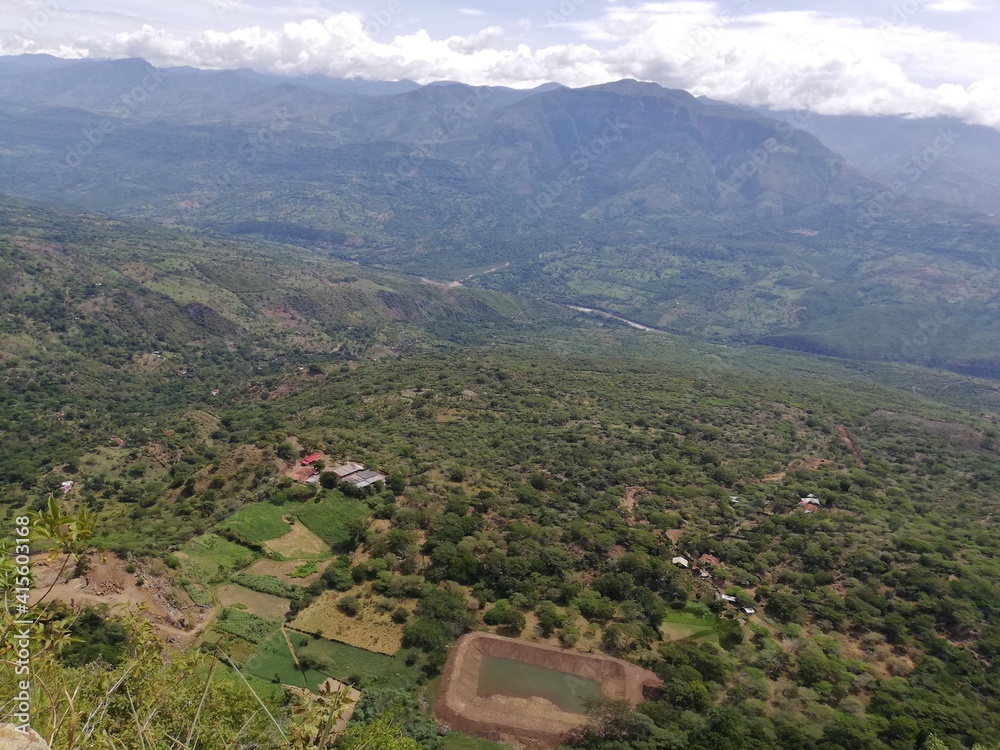 Obraz premium view from the hill