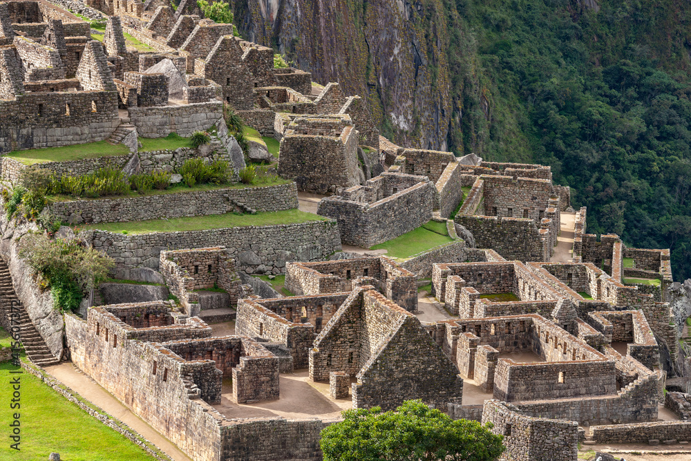 The Inca city of Machu Picchu in Peru - South America