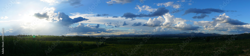 Fototapeta premium panorama of mountains