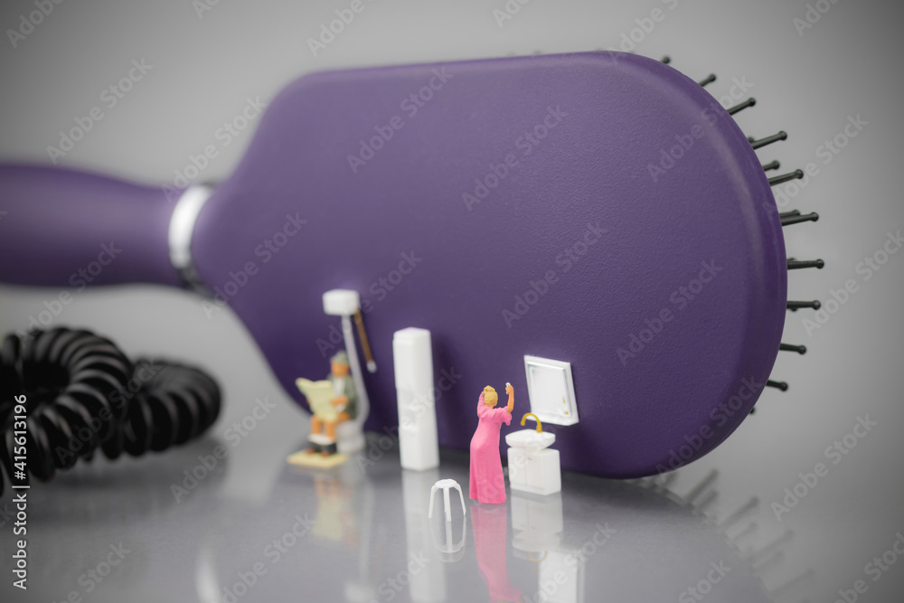 hairstyling in the morning hairstyling in the morning