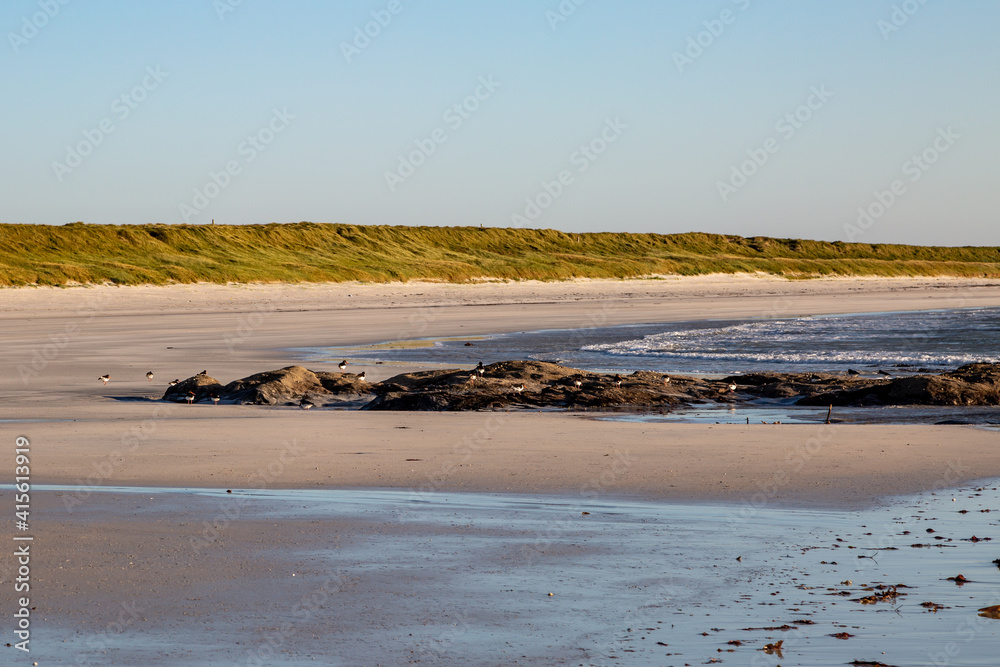 A Remote Beach on the Hebridean Island of South Uist A Remote Beach on the Hebridean Island of South Uist