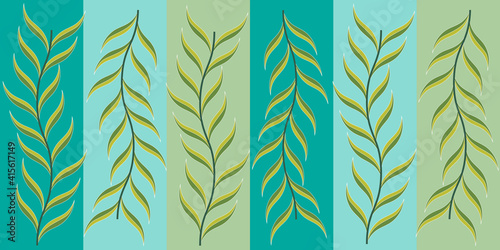 seamless pattern with olive branches