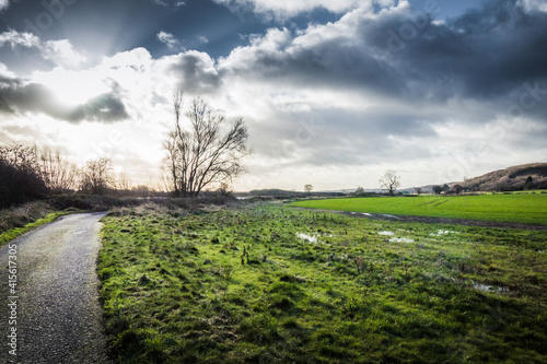 Walking in my city , sinai park burton on trent england