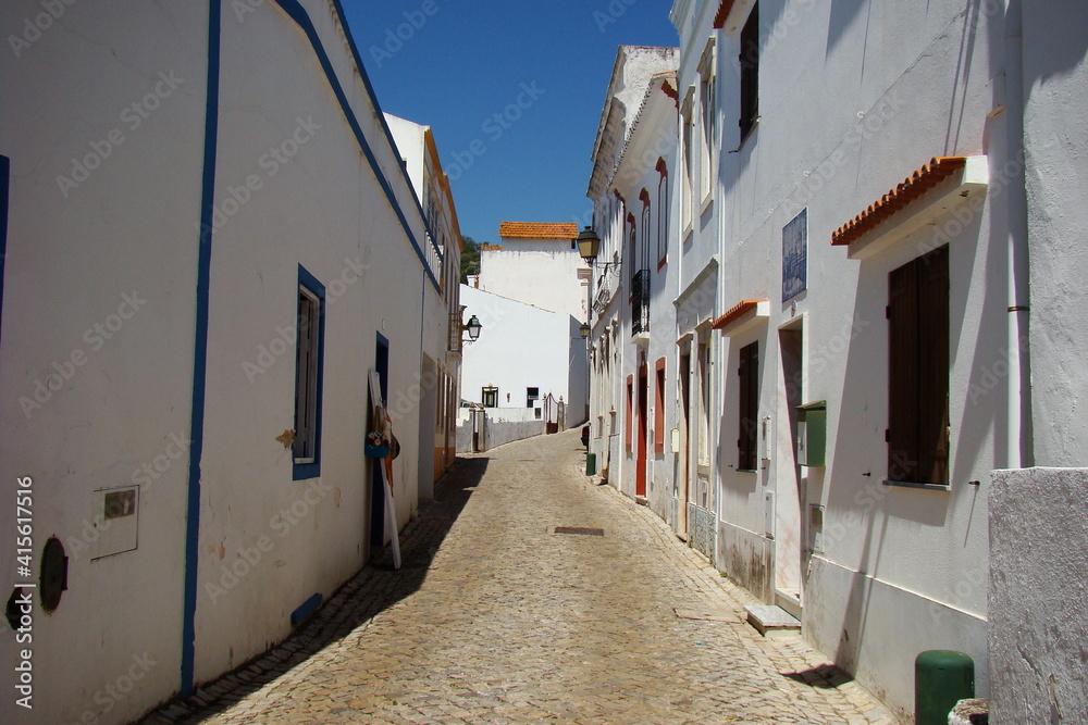 Street in Alte, Loulé, Portugal