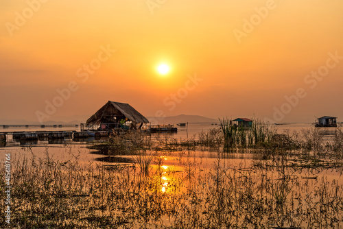 Thailand Suphan Buri Sunset photo