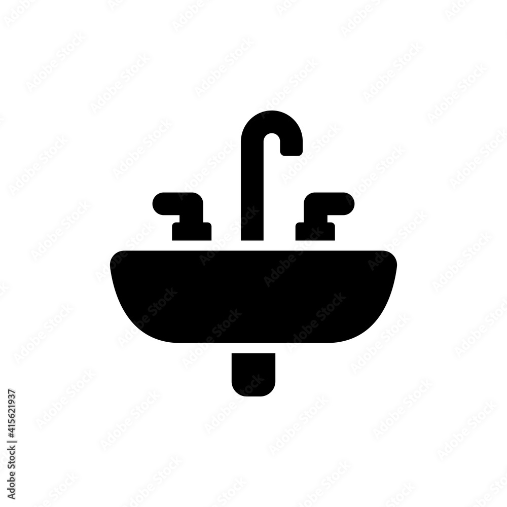 bathroom sink icon design vector template bathroom sink icon design vector template